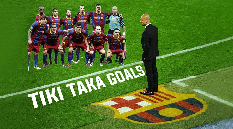 Tiki-taka là nghệ thuật của những đường chuyền ngắn và nhanh, tạo nên một dòng chảy bóng không ngừng trên sân cỏ.